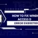 How to Fix the Windows 11 0x80070005 Error in 5 Minutes Proven Methods